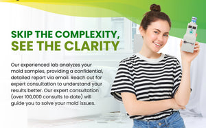 Whole Home Value Kit 33 total Samples (3 air + 30 surface) Video Call with Expert