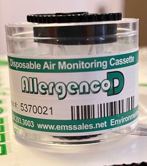 Additional Air Cassette ALLERGENCO (Lab Fees Included -REQUIRES PLUG IN PUMP)